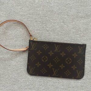 Authentic Louis Vuitton Neverfull PM Pouch